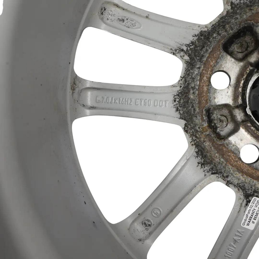 Ford Focus Mk3 Wheel Rim Alloy Silver 16" 7J ET:50 5 Double Spoke - SKU F1EC-1007-A1A-2 - Part number F1EC-1007-A1A