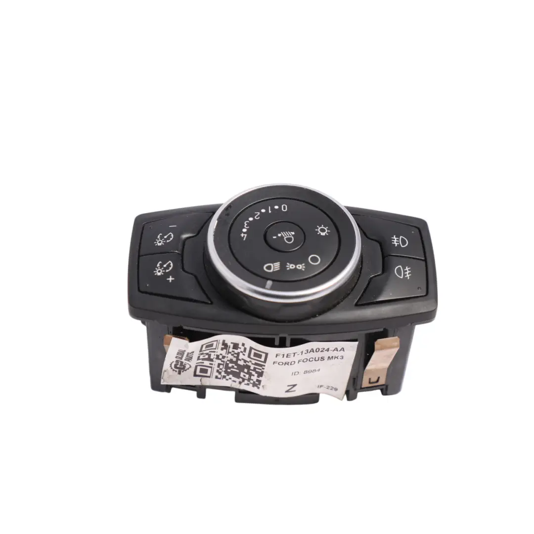 Mk3 Headlight Fog Light Switch Button Panel Black to Ford Focus with Part number F1ET-13A024-AA Ford Focus Mk3 Headlight Fog Light Switch Button Panel Black - SKU F1ET-13A024-AA - Part number F1ET-13A024-AA