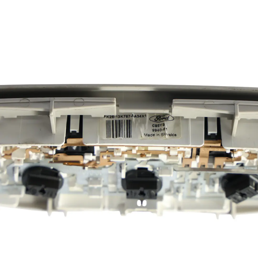 Courtesy Light Reading Lamp Interior Roof to Ford Transit Custom with Part number FK26-13K767-AA Ford Transit Custom Courtesy Light Reading Lamp Interior Roof - SKU FK26-13K767-AA - Part number FK26-13K767-AA