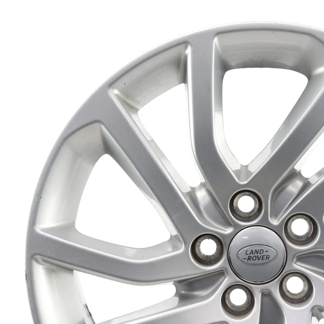 Alloy Rim 18" 8J ET:45 to Land Rover Discovery Sport L550 Silver Wheel with Part number FK72-1007-CB Land Rover Discovery Sport L550 Silver Wheel Alloy Rim 18" 8J ET:45 - SKU FK72-1007-CB-2 - Part number FK72-1007-CB