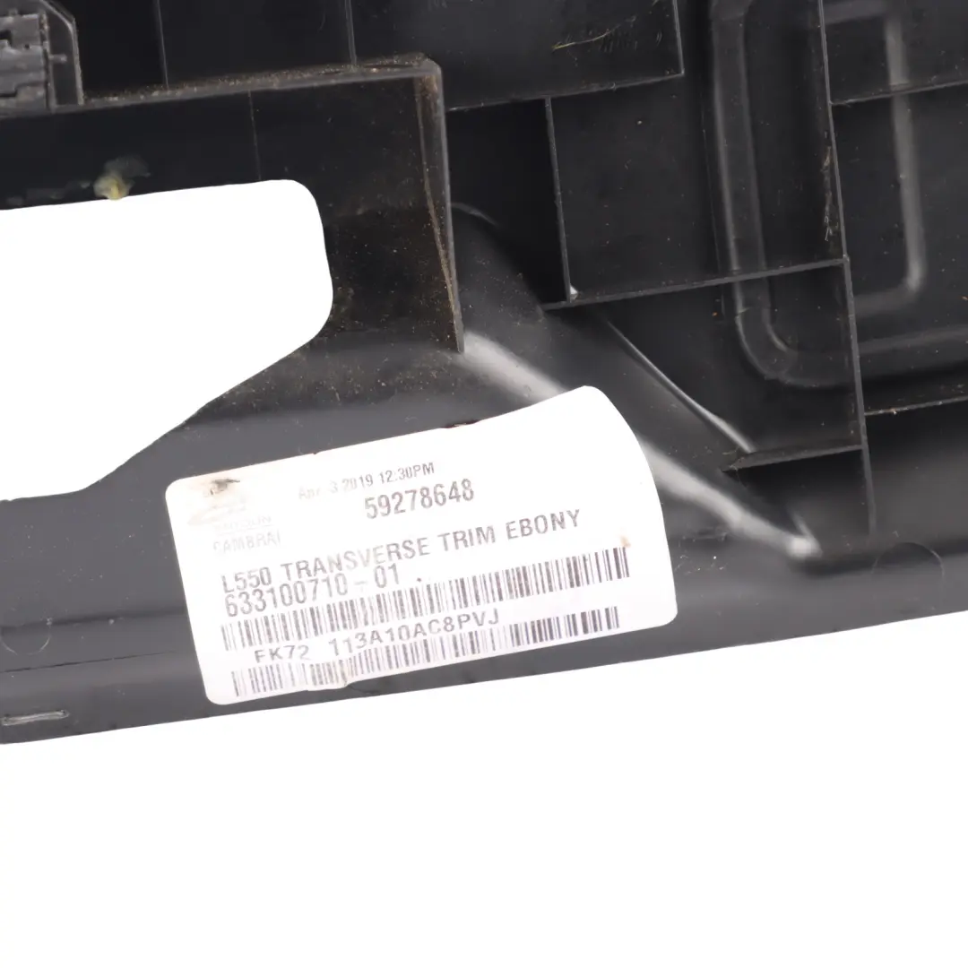 Garniture Cache Serrure De Hayon L550 pour Land Rover Discovery Sport à propos du numéro de pièce FK72-113A10-A Land Rover Discovery Sport Garniture Cache Serrure De Hayon L550 - SKU FK72-113A10-A - Numéro de pièce FK72-113A10-A