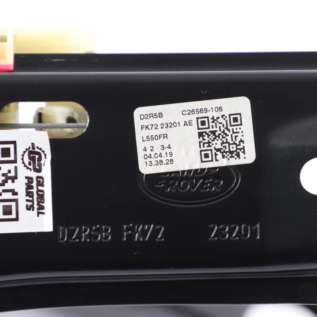 Window Regulator Front Left N/S to Land Rover Discovery Sport L550 with Part number FK72-23201-AE Land Rover Discovery Sport L550 Window Regulator Front Left N/S - SKU FK72-23201-AE - Part number FK72-23201-AE