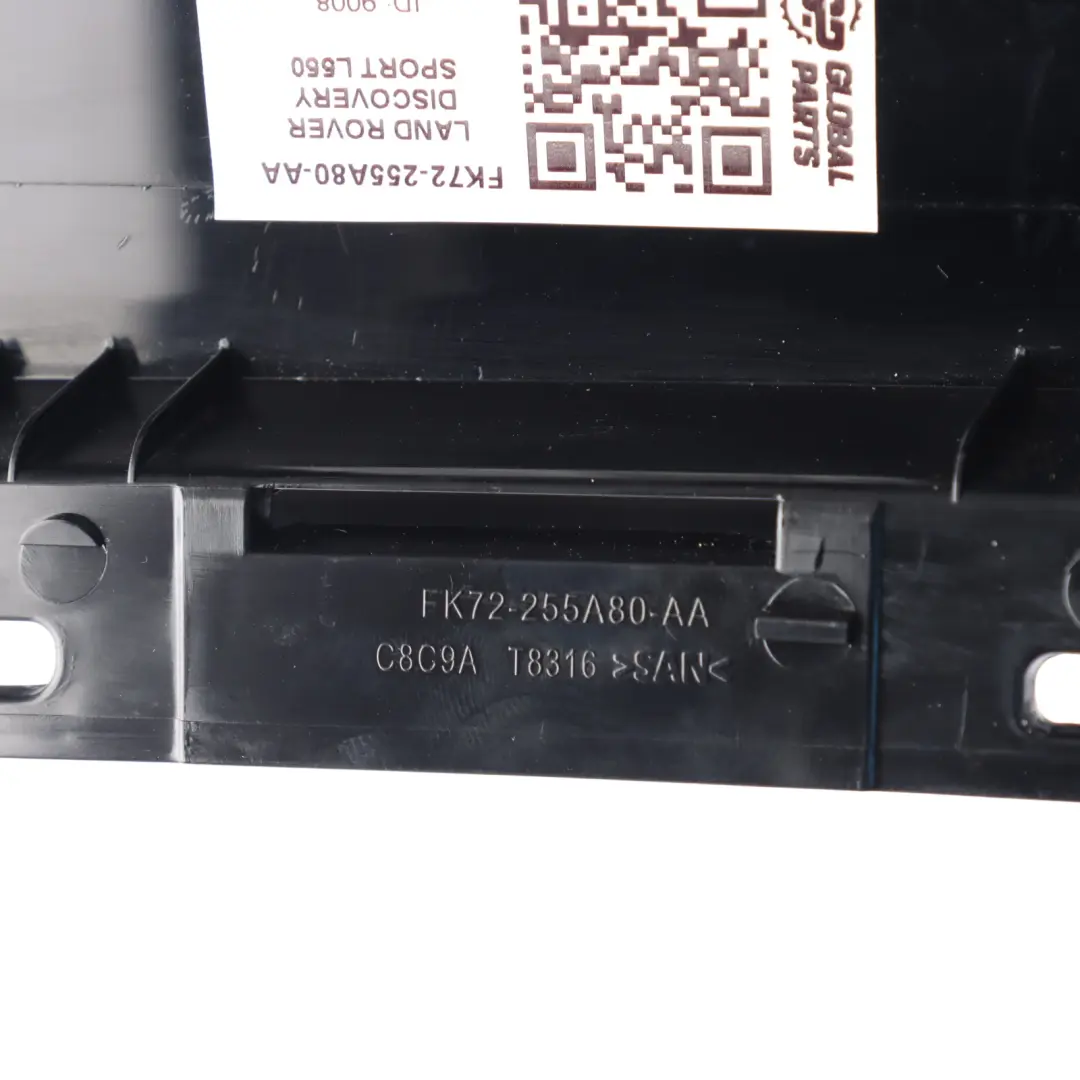 Listwa Słupka Drzwi Prawy Tył FK72255A80AA do Land Rover Discovery Sport L550 o numerze FK72-255A80-AA Land Rover Discovery Sport L550 Listwa Słupka Drzwi Prawy Tył FK72255A80AA - SKU FK72-255A80-AA - Numer Części FK72-255A80-AA