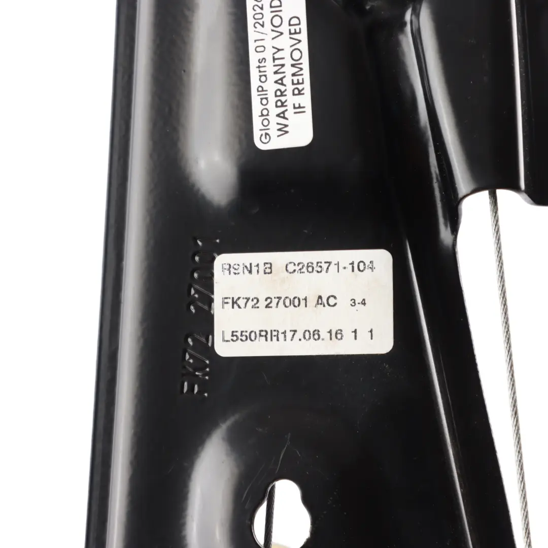 Land Rover Discovery L550 Window Regulator Motor Rear Left N/S - SKU FK72-27001-AC - Part number FK72-27001-AC