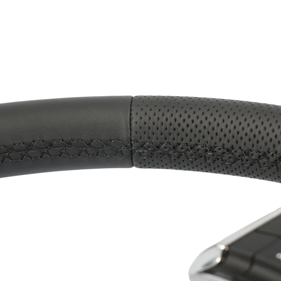 Kierownica NOWA Czarna Skóra do Land Rover Discovery Sport L550 o numerze FK72-3F563-HF Land Rover Discovery Sport L550 Kierownica NOWA Czarna Skóra - SKU FK72-3F563-HF-1 - Numer Części FK72-3F563-HF