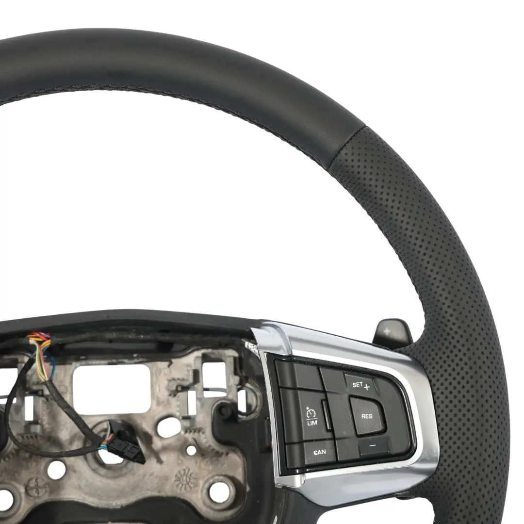 NUEVO Cuero Negro para Land Rover Discovery Sport L550 Volante con número de pieza FK72-3F563-HF Land Rover Discovery Sport L550 Volante NUEVO Cuero Negro - SKU FK72-3F563-HF-1 - Número de pieza FK72-3F563-HF