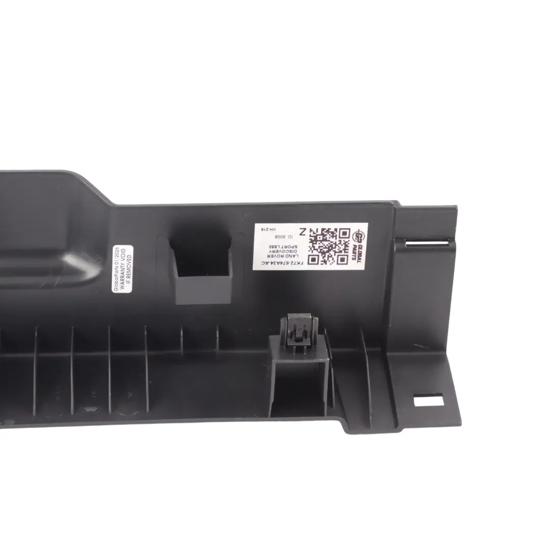 Trunk Trim Cover Right O/S to Land Rover Discovery Sport L550 Rear with Part number FK72-674A34-AC Land Rover Discovery Sport L550 Rear Trunk Trim Cover Right O/S - SKU FK72-674A34-AC - Part number FK72-674A34-AC
