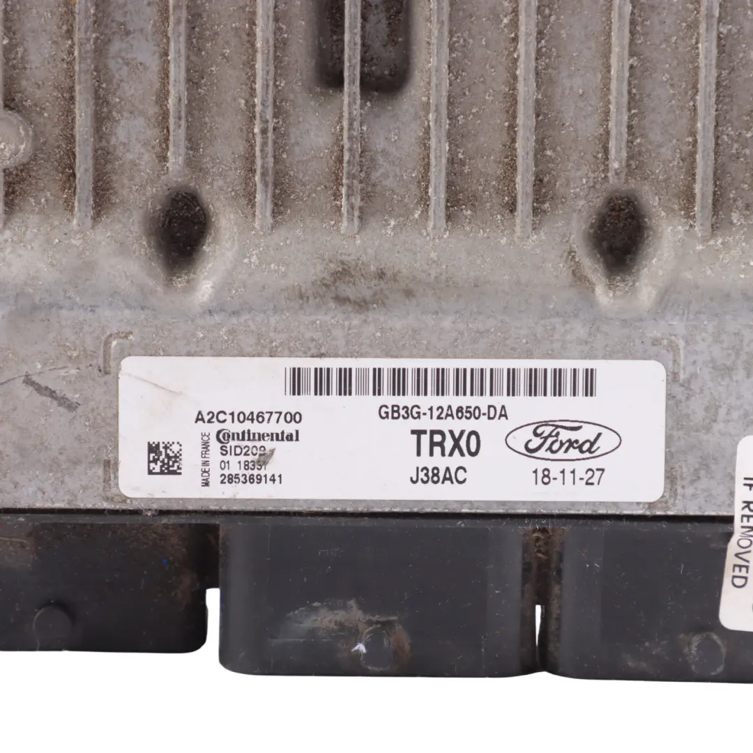 Ford Ranger Mk6 3.2 TDCI SAFA 200HP Engine ECU Kit Manual - SKU GB3G-12A650-DA-1 - Part number GB3G-12A650-DA