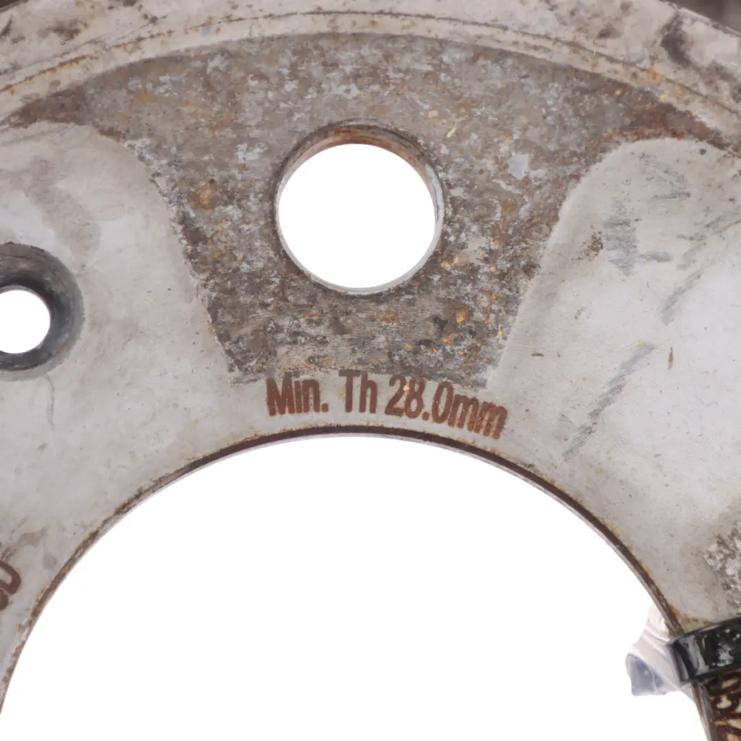 Front Brake Disc Pair Slotted Dimpled EBC 345x52 to Audi S4 B8 S5 8T Q5 8R with Part number GD1844 Audi S4 B8 S5 8T Q5 8R Front Brake Disc Pair Slotted Dimpled EBC 345x52 - SKU GD1844 - Part number GD1844