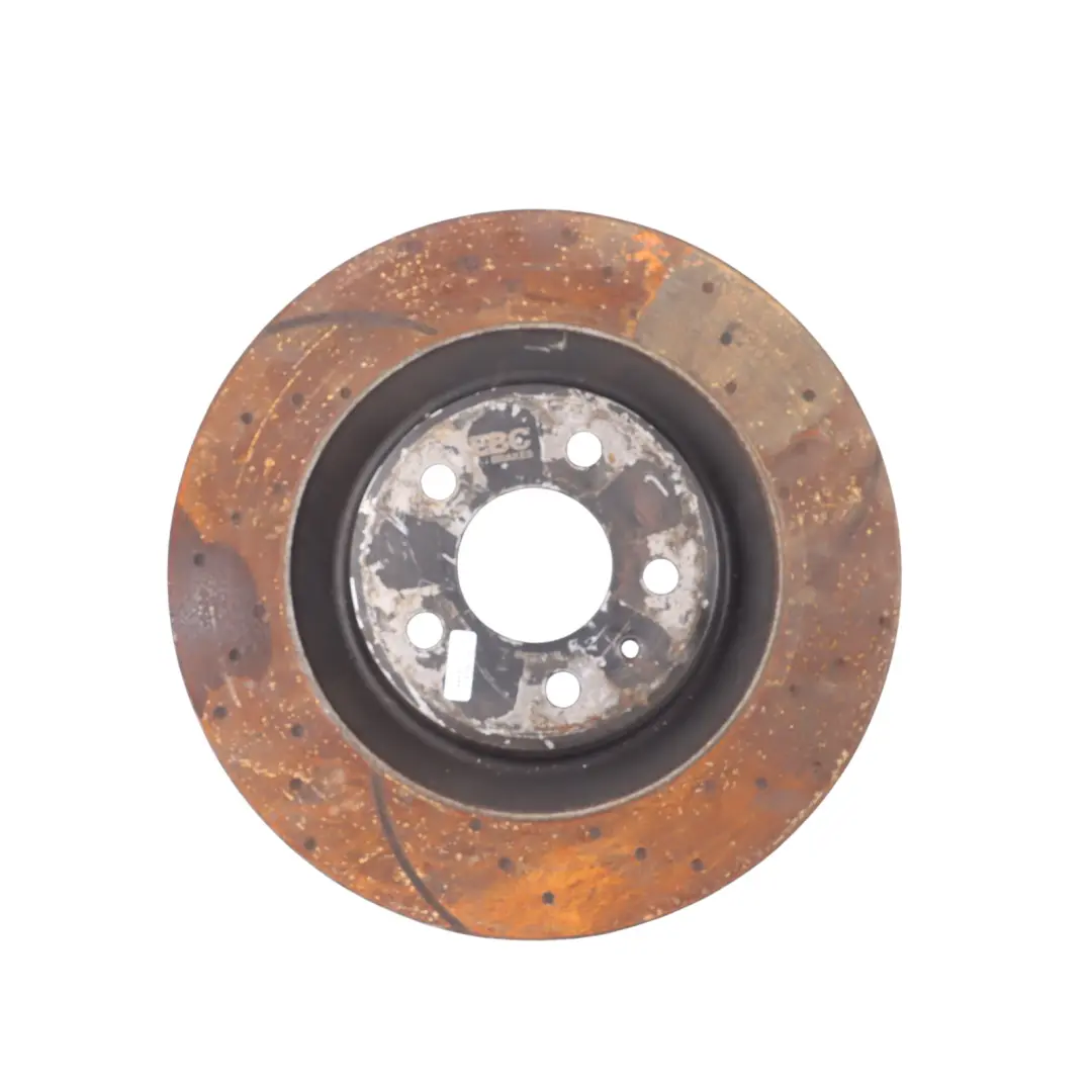 Audi S4 B8 S5 8T Q5 8R Front Brake Disc Pair Slotted Dimpled EBC 330x36 - SKU GD1846 - Part number GD1846