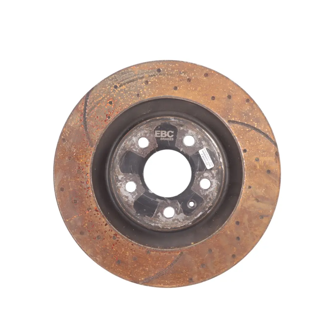 Front Brake Disc Pair Slotted Dimpled EBC 330x36 to Audi S4 B8 S5 8T Q5 8R with Part number GD1846 Audi S4 B8 S5 8T Q5 8R Front Brake Disc Pair Slotted Dimpled EBC 330x36 - SKU GD1846 - Part number GD1846