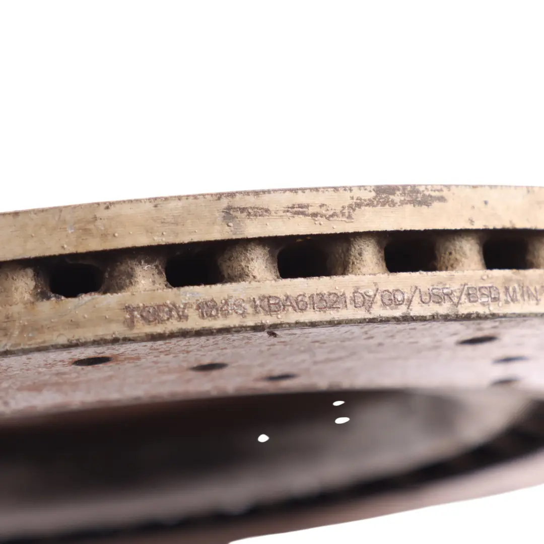 Front Brake Disc Pair Slotted Dimpled EBC 330x36 to Audi S4 B8 S5 8T Q5 8R with Part number GD1846 Audi S4 B8 S5 8T Q5 8R Front Brake Disc Pair Slotted Dimpled EBC 330x36 - SKU GD1846 - Part number GD1846