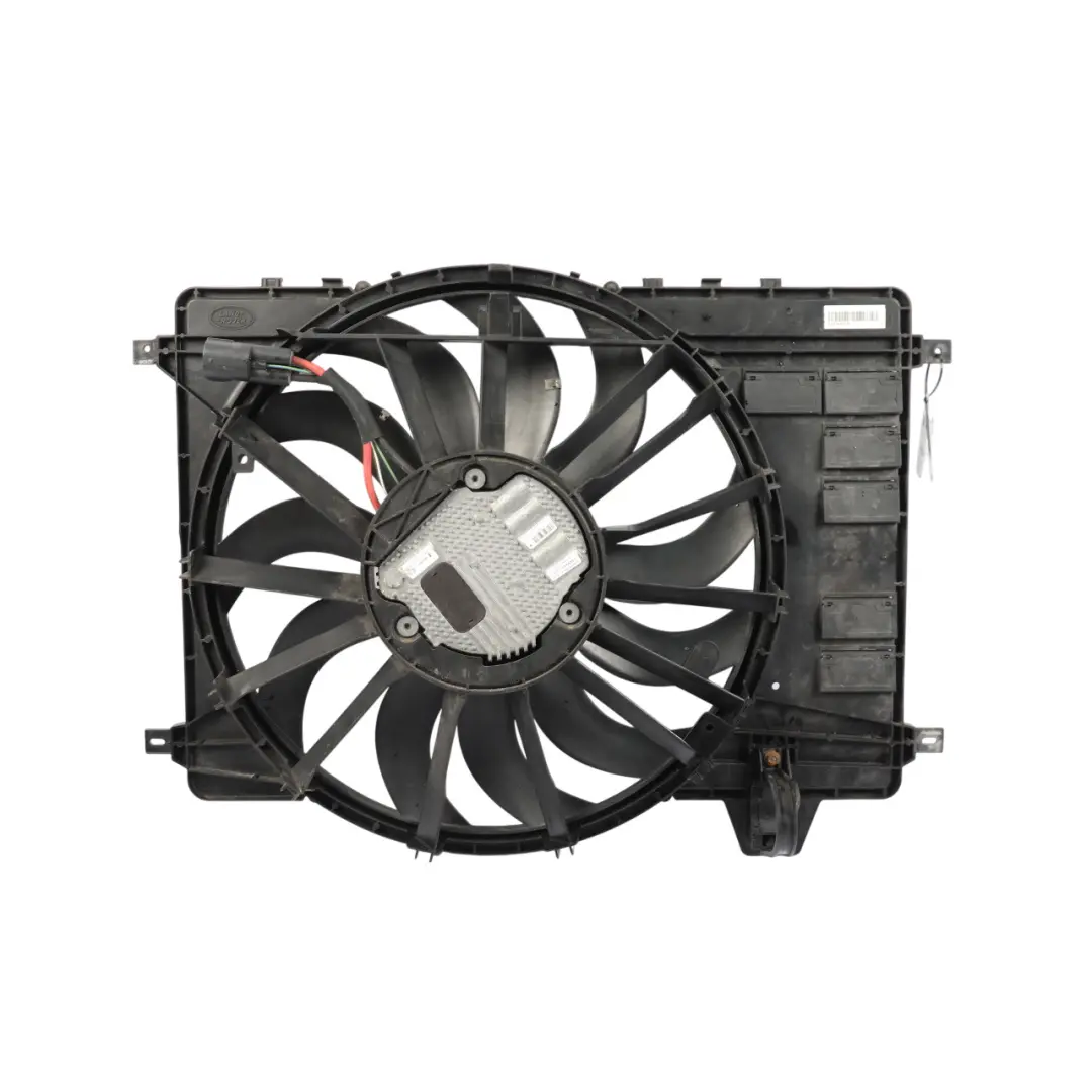Cooling Radiator Fan to Land Rover Discovery Sport L550 Engine with Part number GJ32-8C607-BB Land Rover Discovery Sport L550 Engine Cooling Radiator Fan - SKU GJ32-8C607-BB - Part number GJ32-8C607-BB