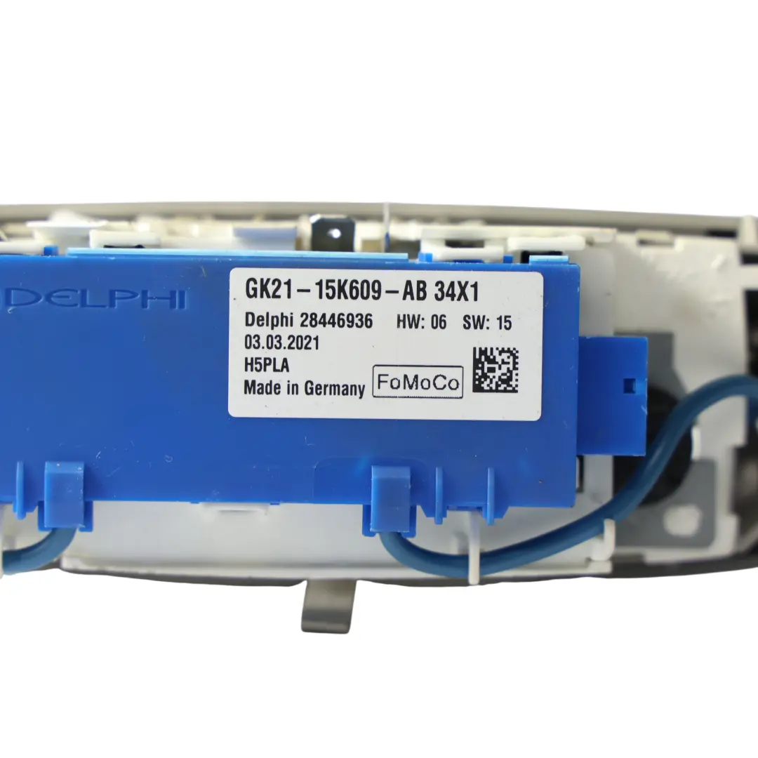 Ford Transit Custom Höflichkeit Sleuchte Leselampe Innenraum Dach - SKU GK21-15K609-AB-1 - Teilenummer GK21-15K609-AB