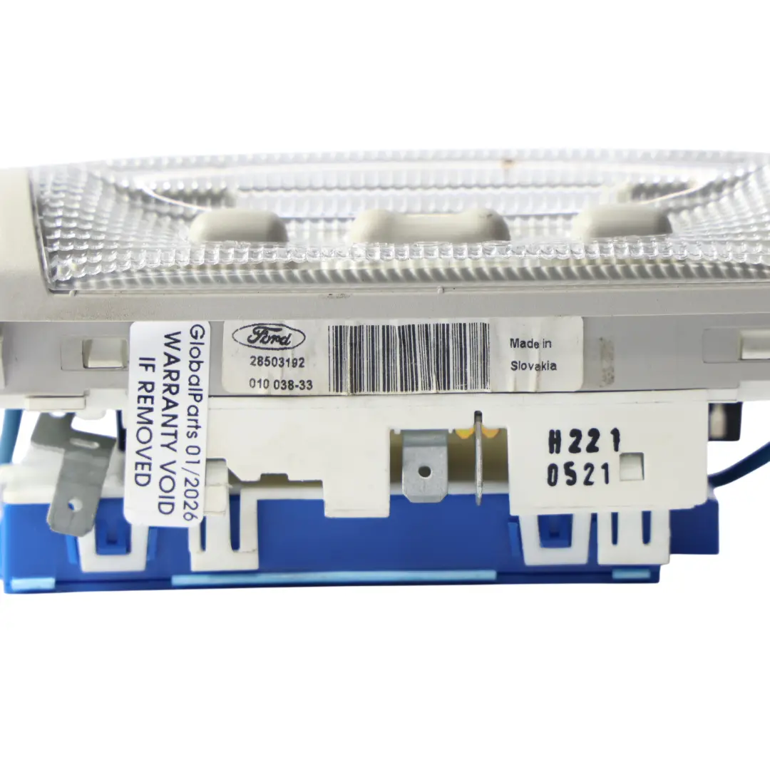 Ford Transit Custom Luce Cortesia Lampada Lettura Tetto Interno - SKU GK21-15K609-AB-1 - Numero di parte GK21-15K609-AB