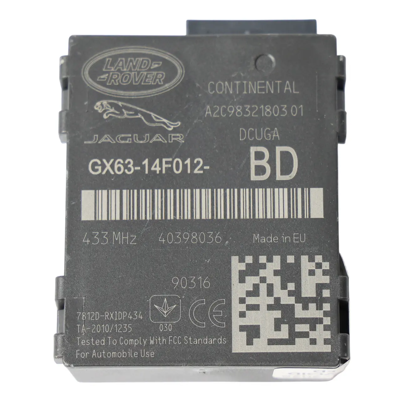 Land Rover Discovery L550 Pressione Pneumatici Sensore Ruota GX63-14F012-BD