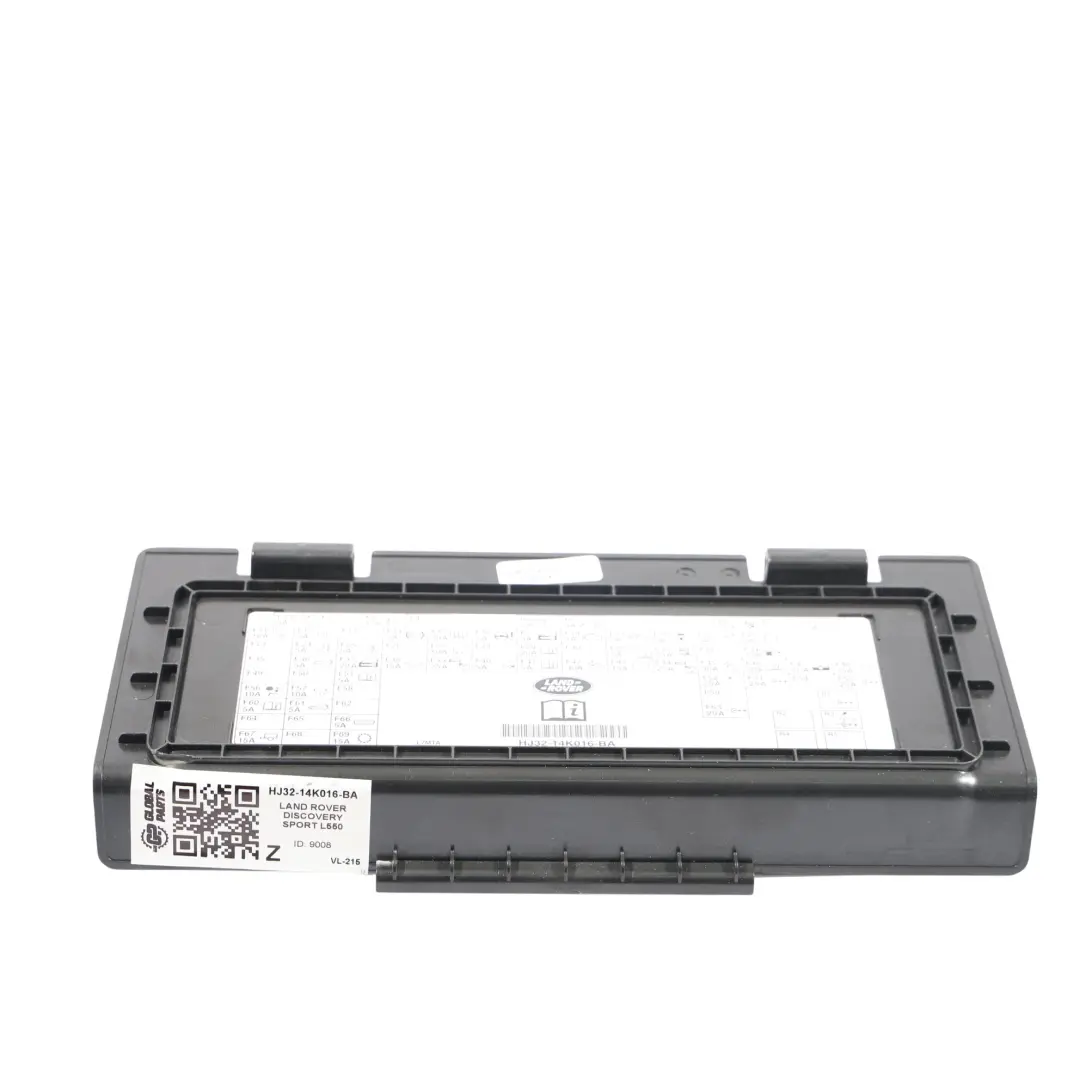 Land Rover Discovery L550 Scatola Fusibili Stoccaggio Schema Cap - SKU HJ32-14K016-BA - Numero di parte HJ32-14K016-BA