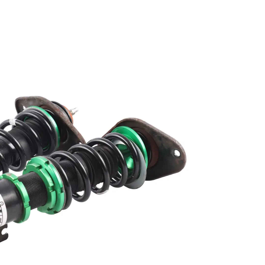 Strut Cooper S HSD MonoPro Rear Suspension Shock Absorber Set to Mini R53 Spring with Part number HSD-R53 Mini R53 Spring Strut Cooper S HSD MonoPro Rear Suspension Shock Absorber Set - SKU HSD-R53 - Part number HSD-R53