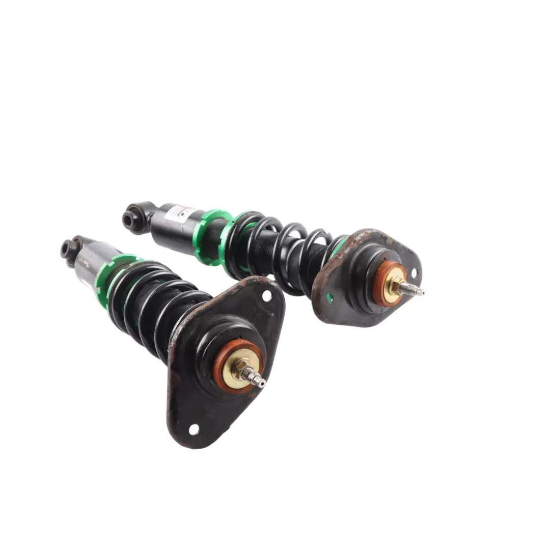 Strut Cooper S HSD MonoPro Rear Suspension Shock Absorber Set to Mini R53 Spring with Part number HSD-R53 Mini R53 Spring Strut Cooper S HSD MonoPro Rear Suspension Shock Absorber Set - SKU HSD-R53 - Part number HSD-R53