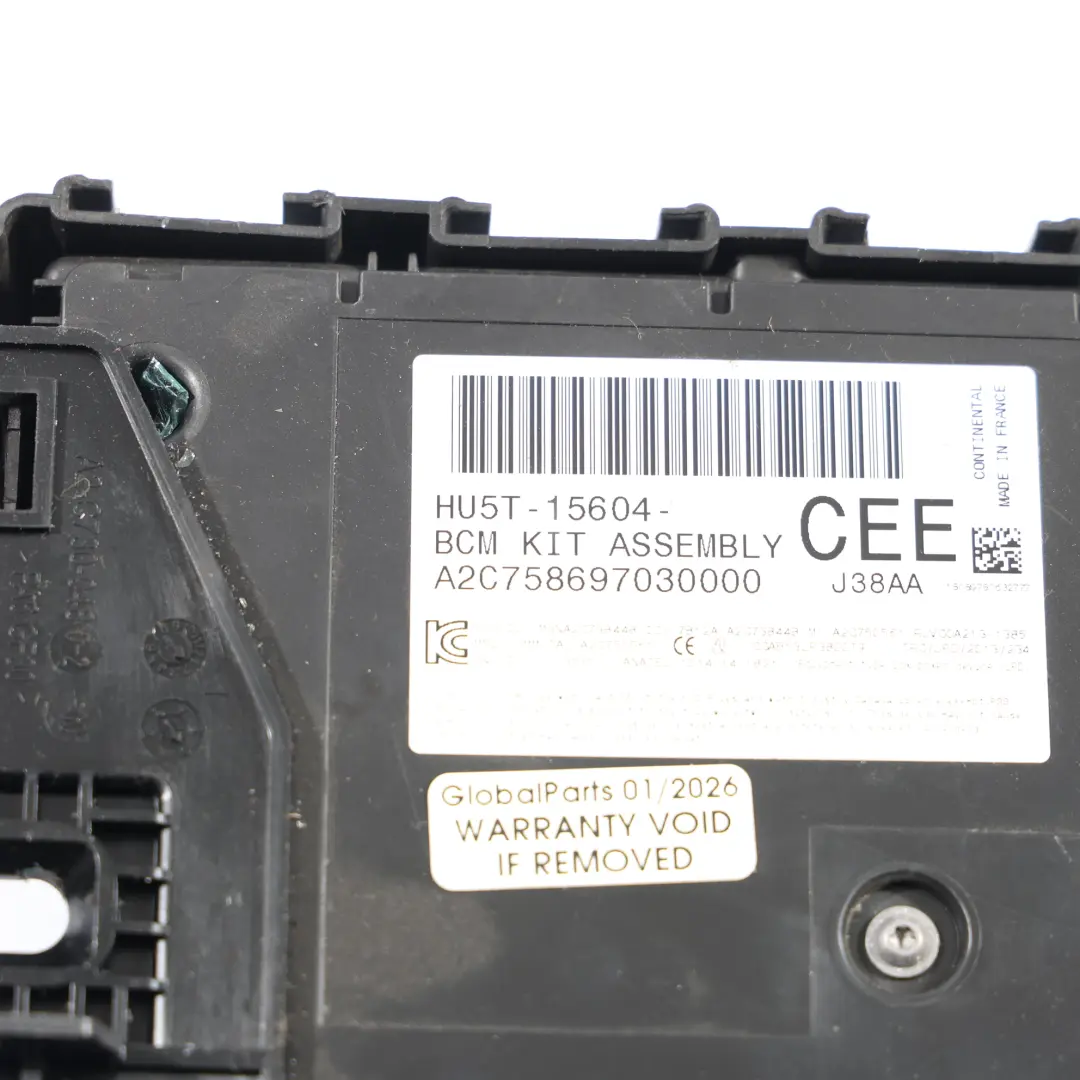 Mk3 Module Commande Carrosserie Alarme Sans Clé HU5T15604CEE pour Ford Ranger à propos du numéro de pièce HU5T-15604-CEE Ford Ranger Mk3 Module Commande Carrosserie Alarme Sans Clé HU5T15604CEE - SKU HU5T-15604-CEE - Numéro de pièce HU5T-15604-CEE