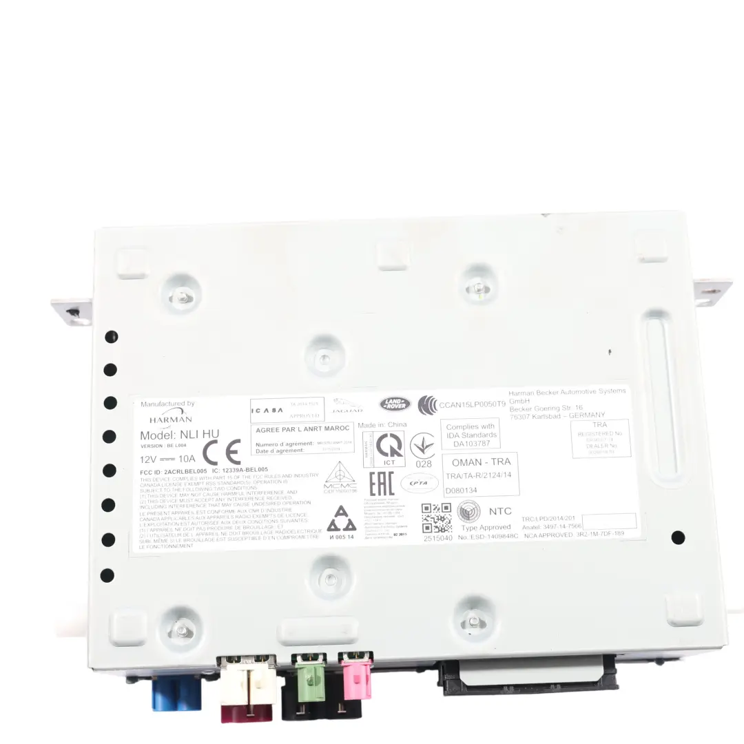 Radio Reproductor CD Navegador para Land Rover Discovery Sport L550 con número de pieza HX63-18K812-CG Land Rover Discovery Sport L550 Radio Reproductor CD Navegador - SKU HX63-18K812-CG - Número de pieza HX63-18K812-CG