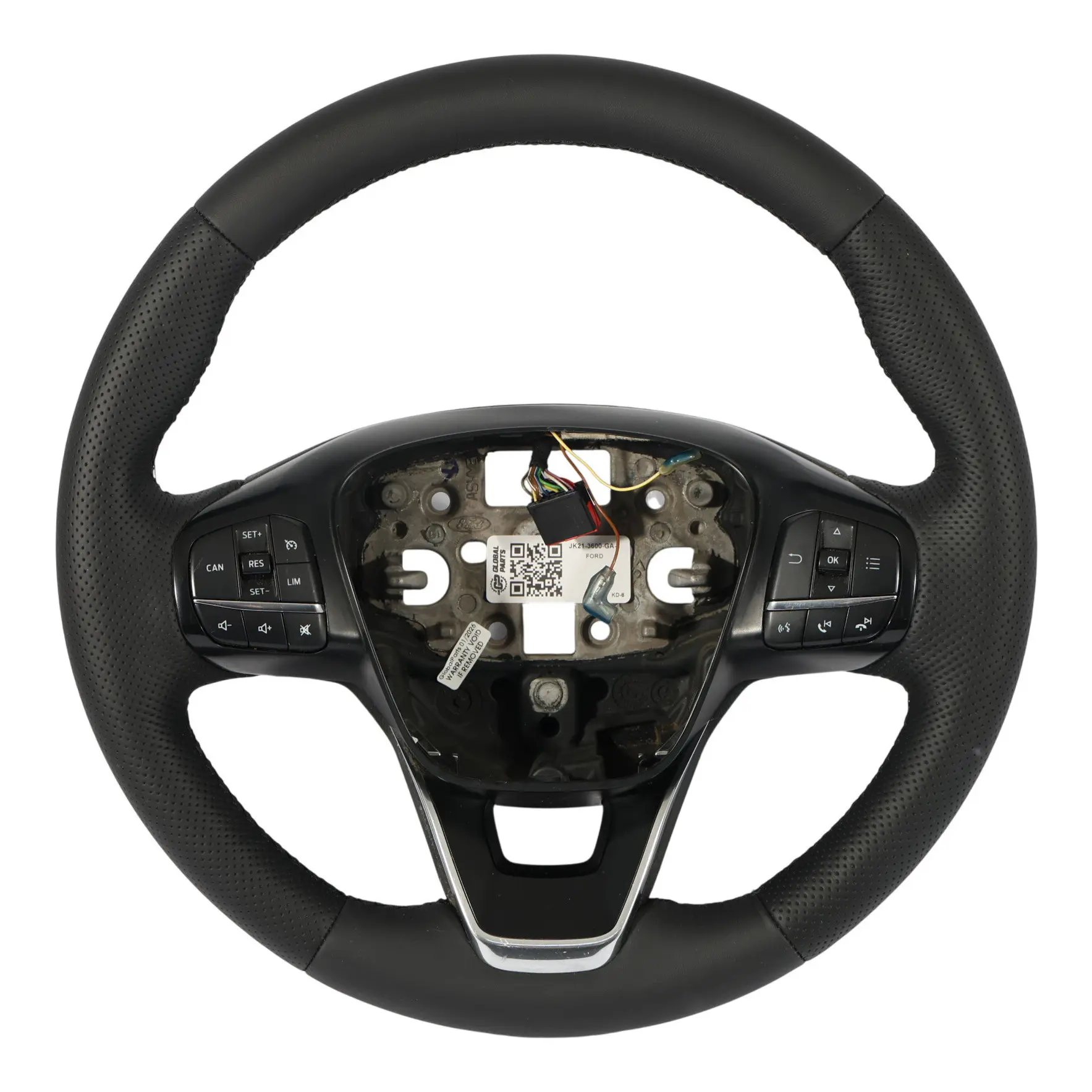 Ford Transit Custom Volante NUOVO In Pelle Nera Multifunzione JK21-3600-GA