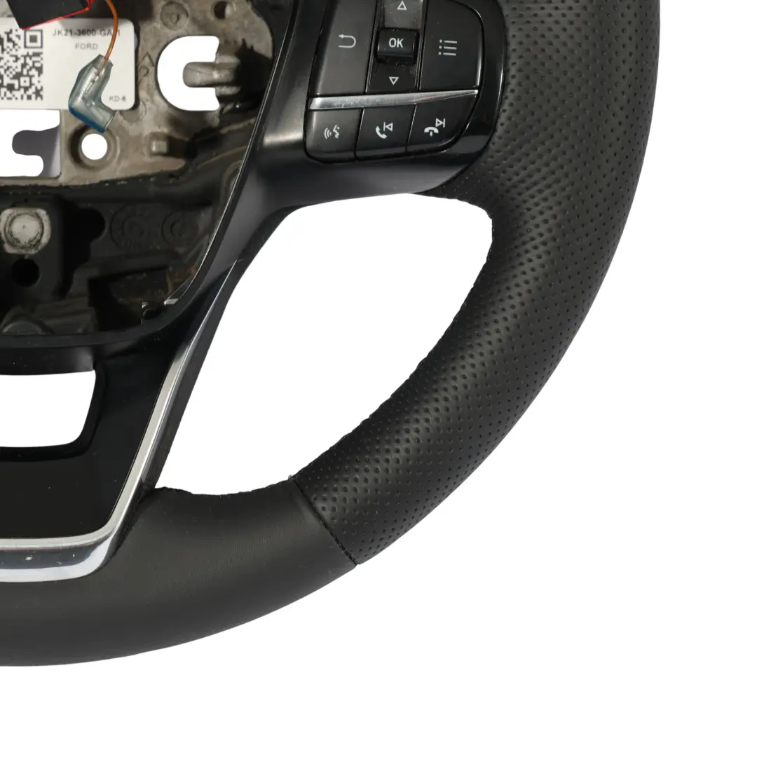 NUOVO In Pelle Nera Multifunzione per Ford Transit Custom Volante con numero di parte JK21-3600-GA Ford Transit Custom Volante NUOVO In Pelle Nera Multifunzione - SKU JK21-3600-GA-1 - Numero di parte JK21-3600-GA