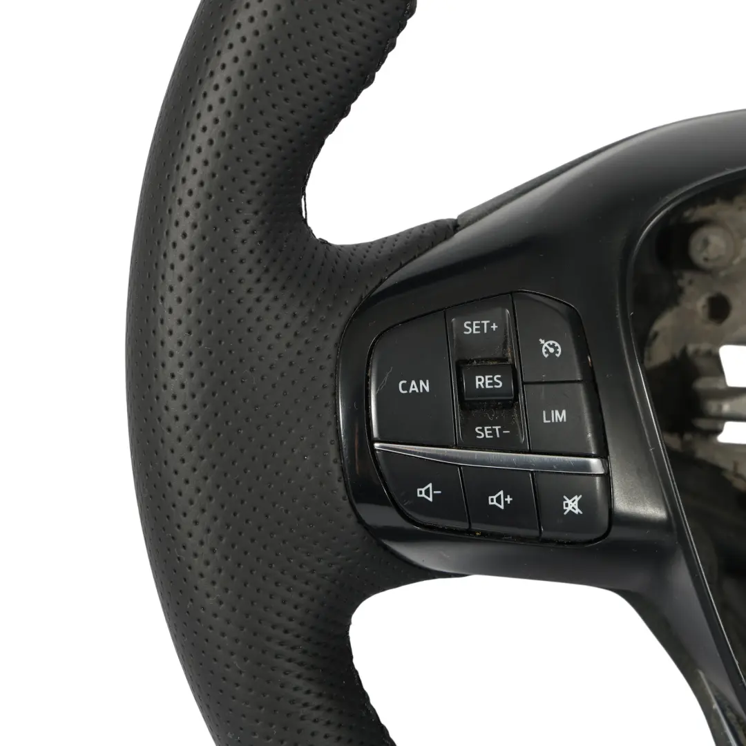 Ford Transit Custom Steering Wheel NEW Black Leather Multifunction - SKU JK21-3600-GA-1 - Part number JK21-3600-GA