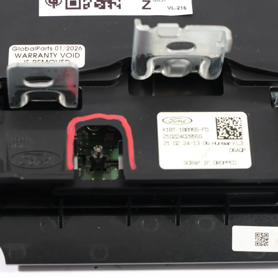 Mk8 Écran Tactile Tableau De Bord pour Ford Transit Custom à propos du numéro de pièce K1BT-18B955-FD Ford Transit Custom Mk8 Écran Tactile Tableau De Bord - SKU K1BT-18B955-FD-1 - Numéro de pièce K1BT-18B955-FD