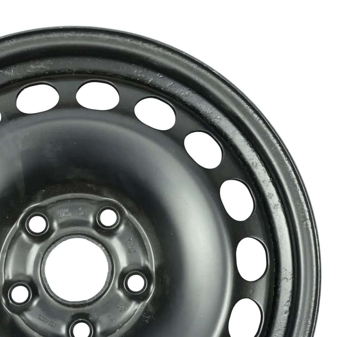 Cerchio In Acciaio Nero 16" 7J ET:45 5X112 per Volkswagen SEAT Skoda Audi con numero di parte KBA43930 Volkswagen SEAT Skoda Audi Cerchio In Acciaio Nero 16" 7J ET:45 5X112 - SKU KBA43930-1 - Numero di parte KBA43930