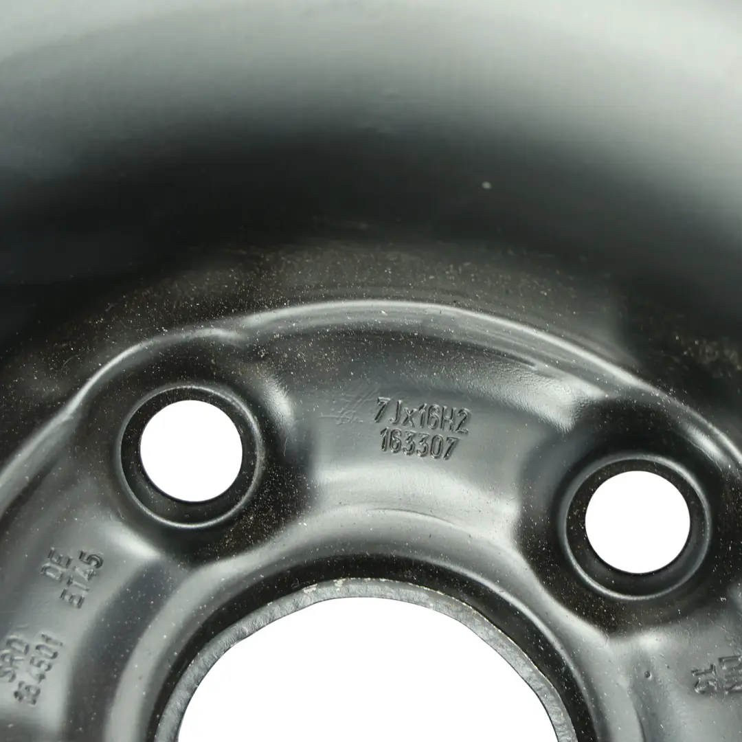 Radfelge Stahl Schwarz 16" 7J ET:45 5X112 für Volkswagen SEAT Skoda Audi mit Teilenummer KBA43930 Volkswagen SEAT Skoda Audi Radfelge Stahl Schwarz 16" 7J ET:45 5X112 - SKU KBA43930-1 - Teilenummer KBA43930