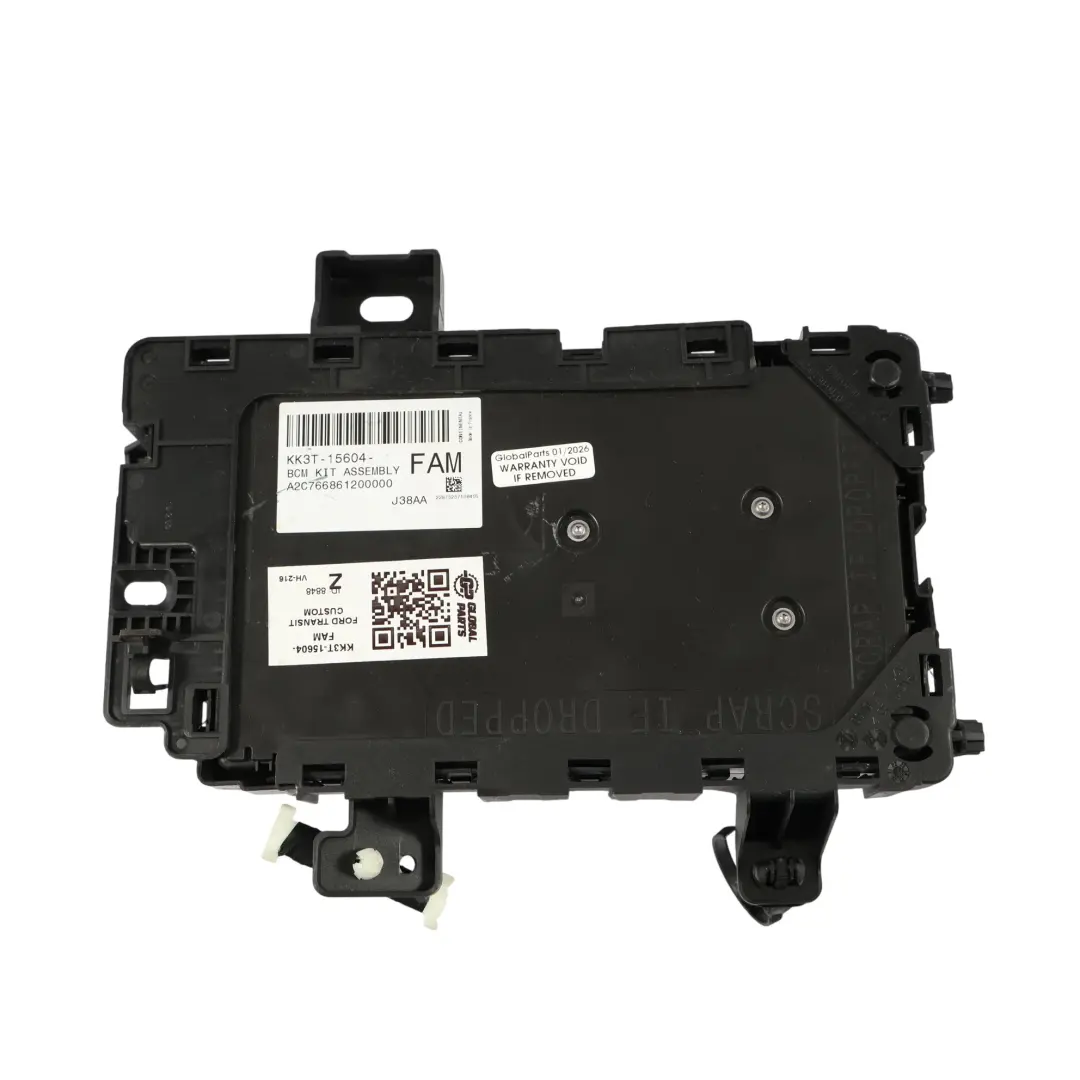 Módulo De Control Caja De Fusibles para Ford Transit Custom BCM con número de pieza KK3T-15604-FAM Ford Transit Custom BCM Módulo De Control Caja De Fusibles - SKU KK3T-15604-FAM - Número de pieza KK3T-15604-FAM