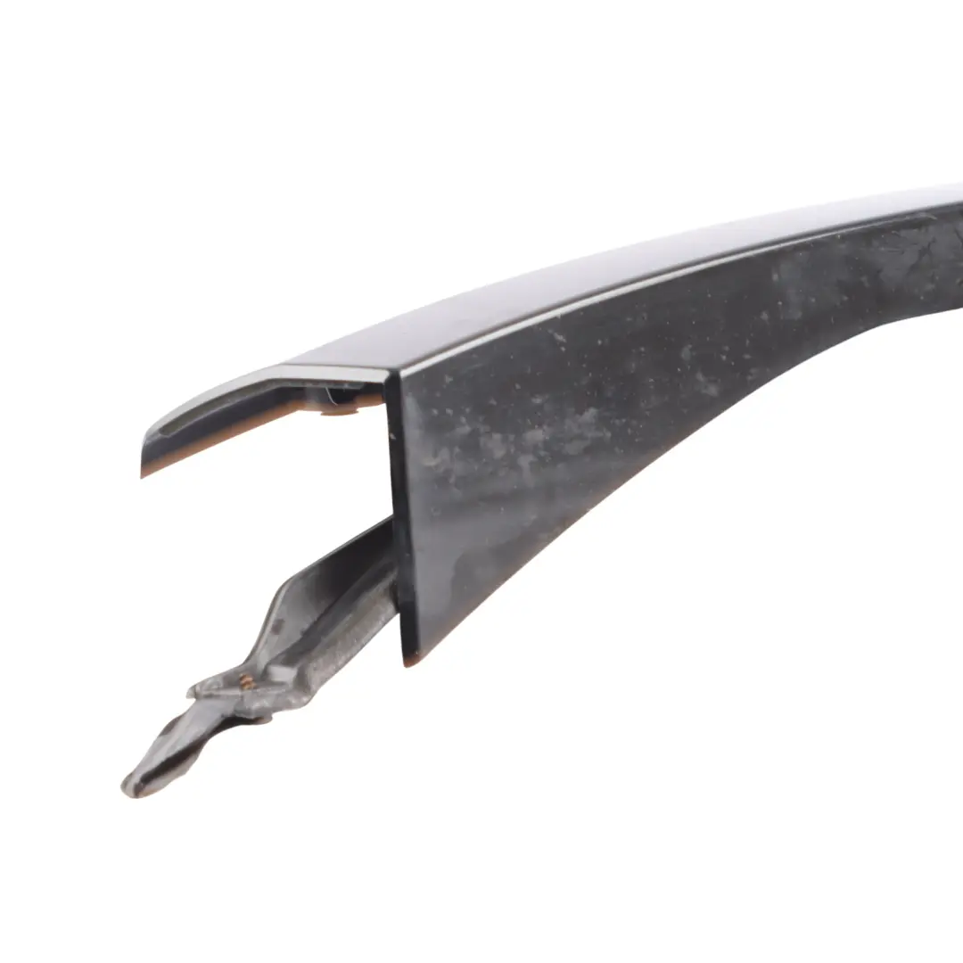 Left N/S Wheel Arch Moulding Santorini Black to Land Rover 4 L319 Rear with Part number LR010628 Land Rover 4 L319 Rear Left N/S Wheel Arch Moulding Santorini Black - SKU LR010628-SAB - Part number LR010628