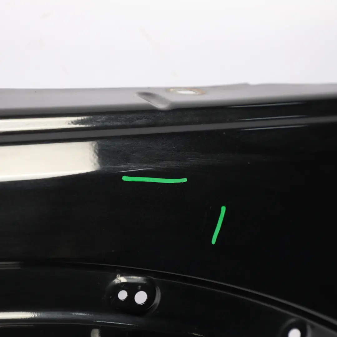 Wing Panel Right O/S Side Fender Santorini Black 820 to Land Rover Discovery 4 L319 with Part number LR013931 Land Rover Discovery 4 L319 Wing Panel Right O/S Side Fender Santorini Black 820 - SKU LR013931-SAB - Part number LR013931