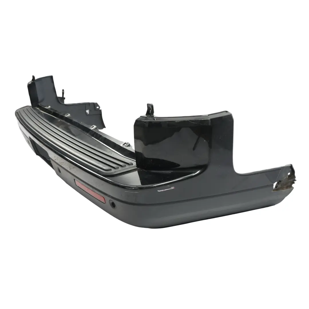 Land Rover Discovery 4 L319 Rear Bumper Cover Panel Santorini Black - 820 - SKU LR015463-SAB - Part number LR015463