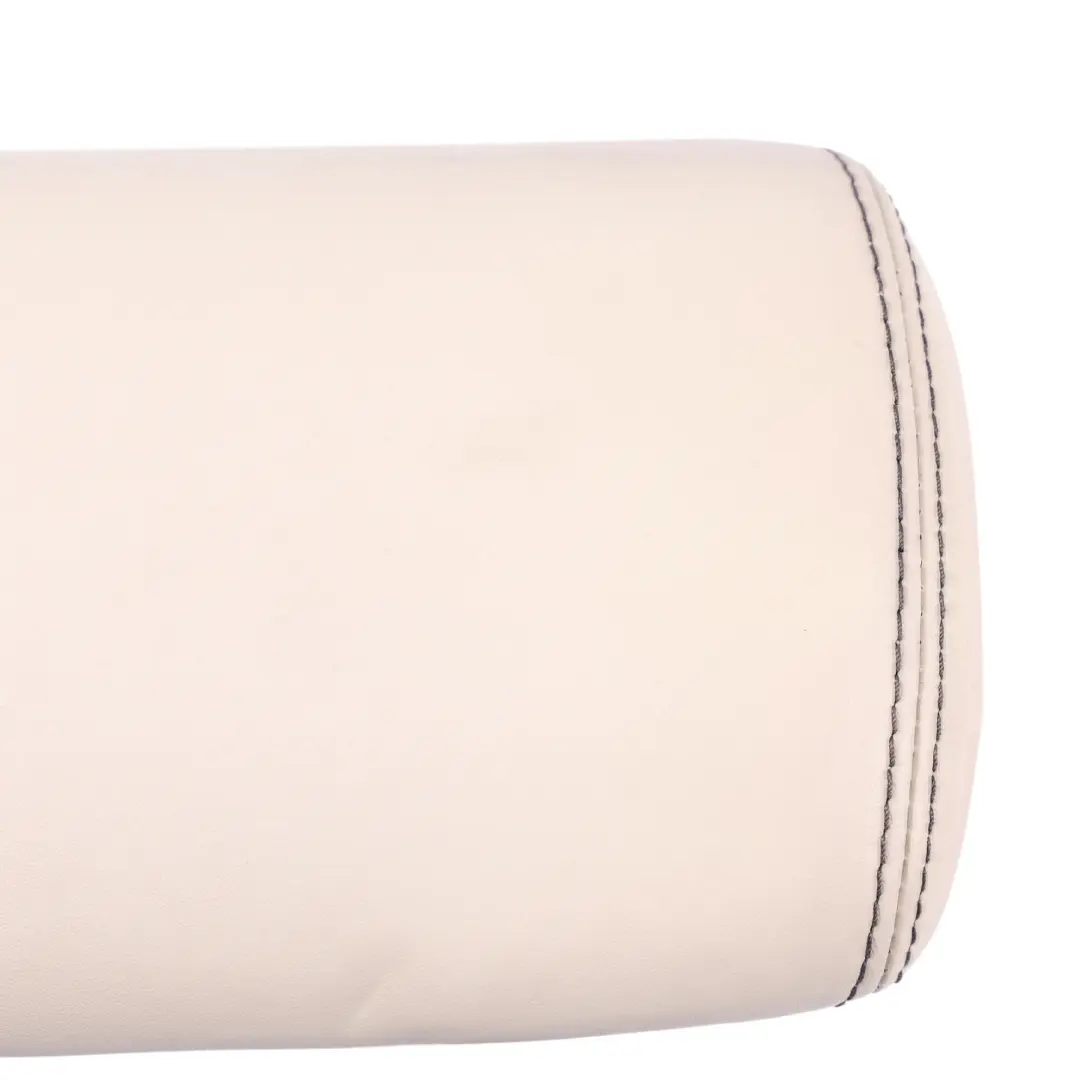 Headrest Left N/S Leather Ivory Brown Stitch to Range Rover Evoque L538 Rear Seat with Part number LR026820 Range Rover Evoque L538 Rear Seat Headrest Left N/S Leather Ivory Brown Stitch - SKU LR026820 - Part number LR026820