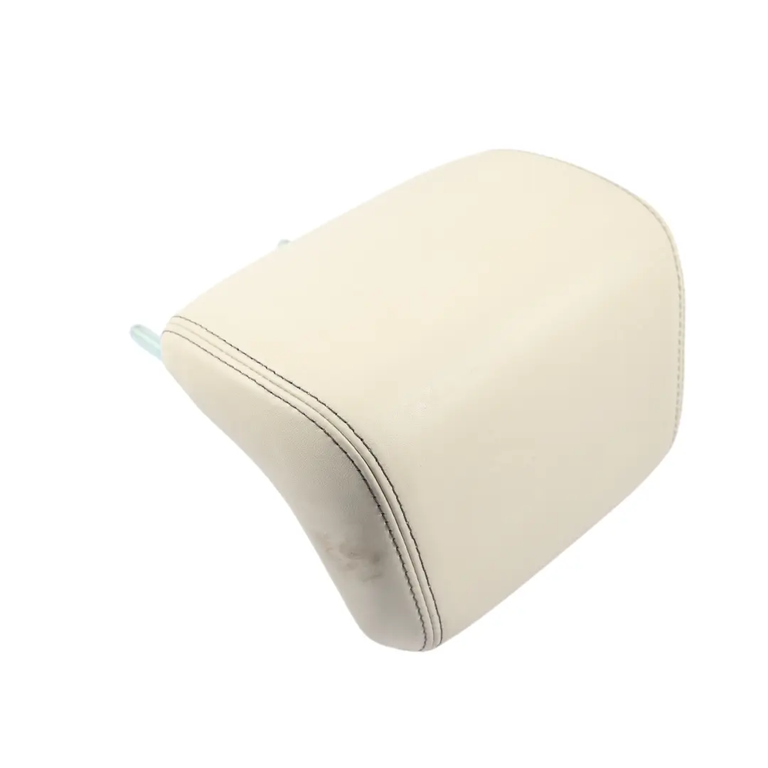 Range Rover Evoque L538 Rear Seat Headrest Left N/S Leather Ivory Brown Stitch - SKU LR026820 - Part number LR026820