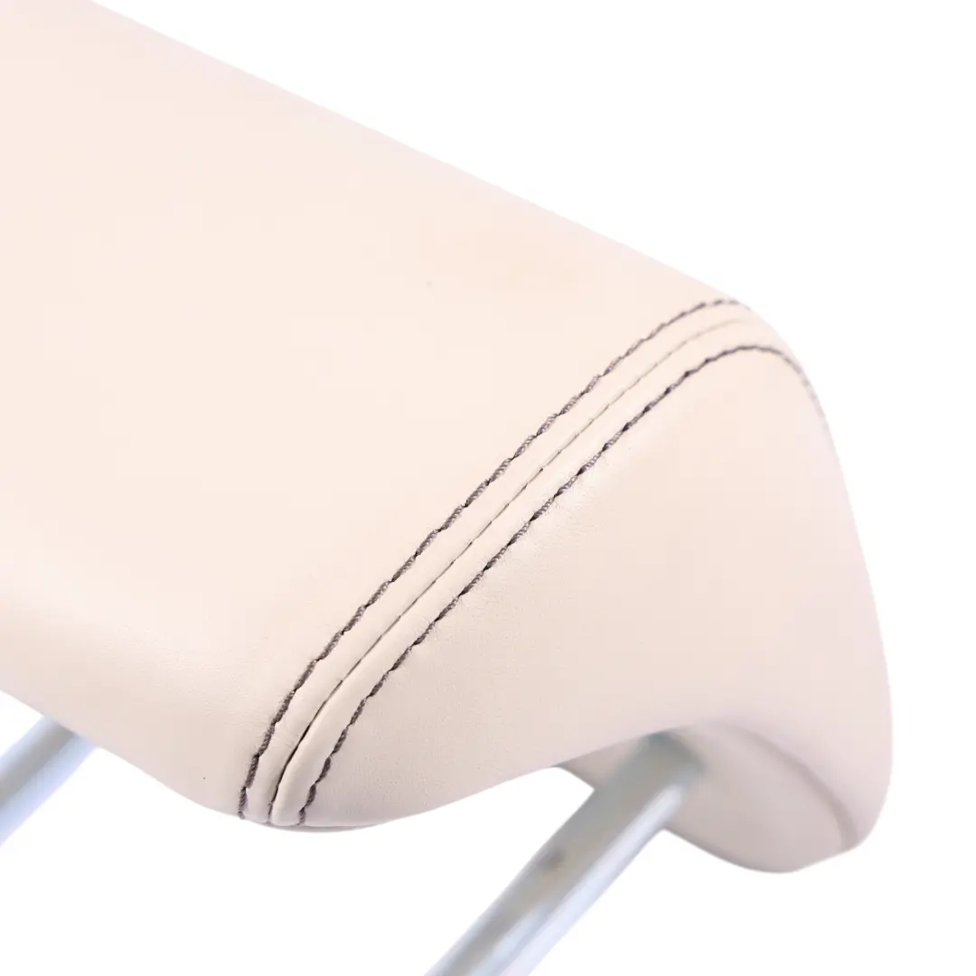Centre Headrest Leather Ivory Brown Stitch to Range Rover Evoque L538 Rear Seat with Part number LR026851 Range Rover Evoque L538 Rear Seat Centre Headrest Leather Ivory Brown Stitch - SKU LR026851 - Part number LR026851