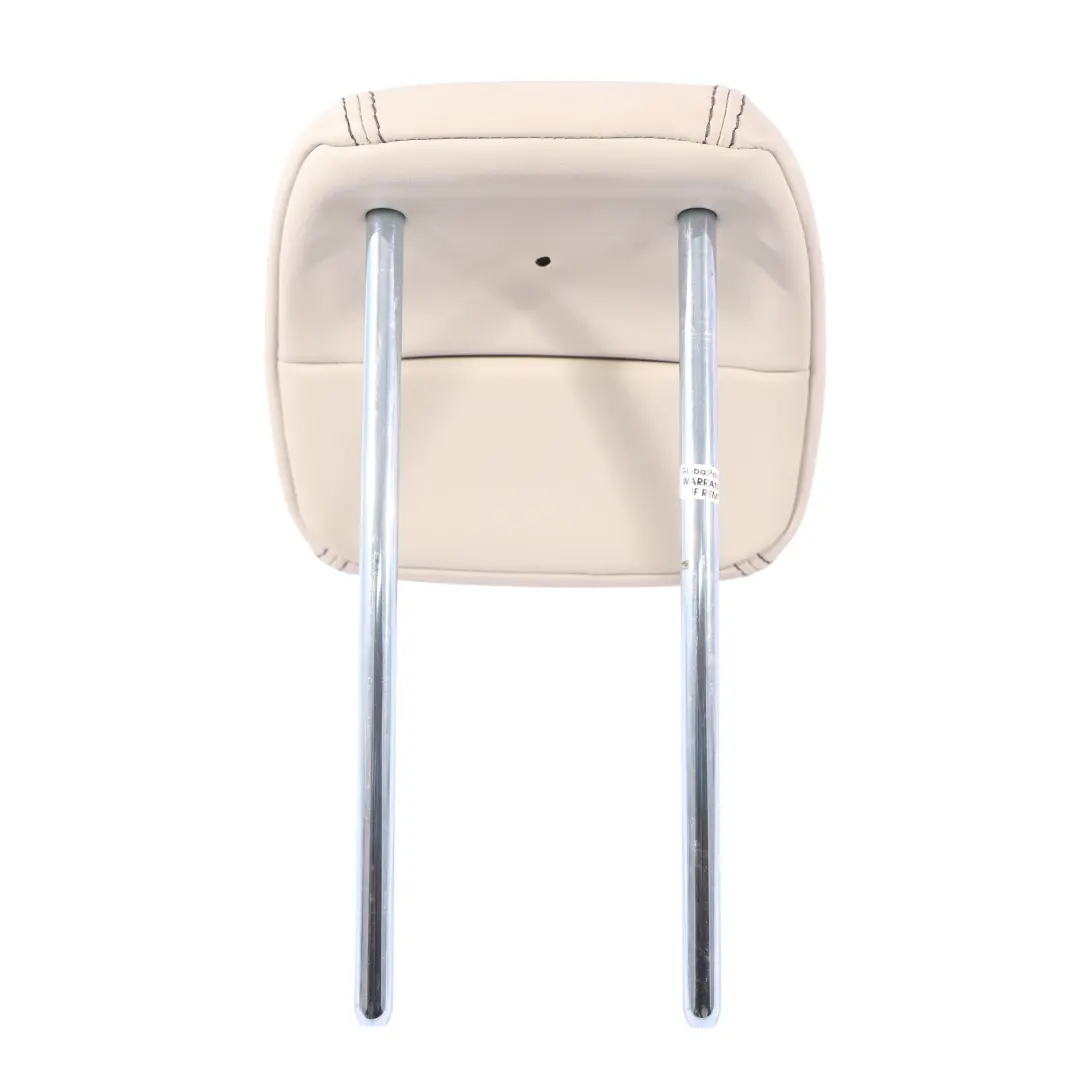 Range Rover Evoque L538 Rear Seat Centre Headrest Leather Ivory Brown Stitch - SKU LR026851 - Part number LR026851