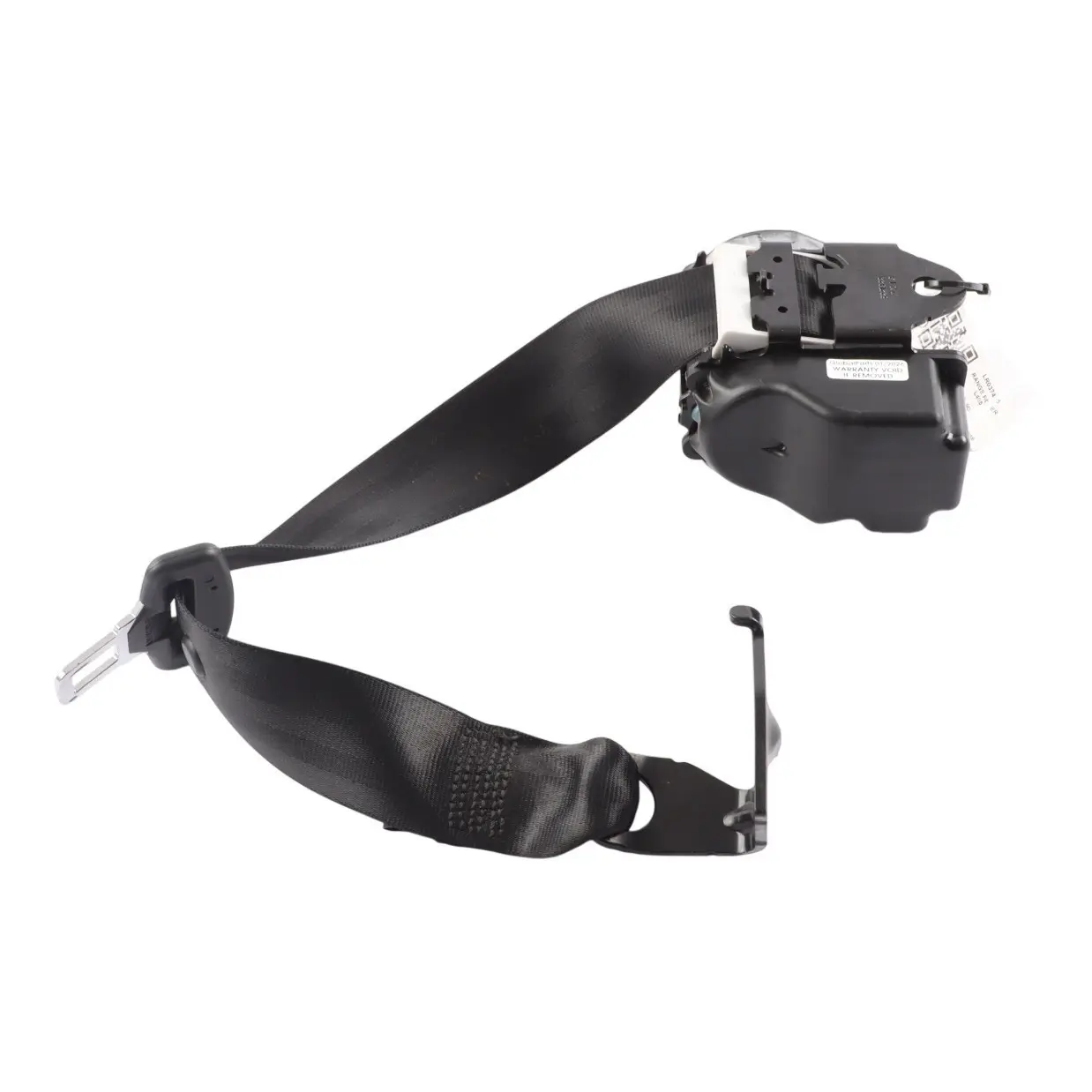 Range Rover L405 Rear Centre Middle Seat Belt Black LR037495