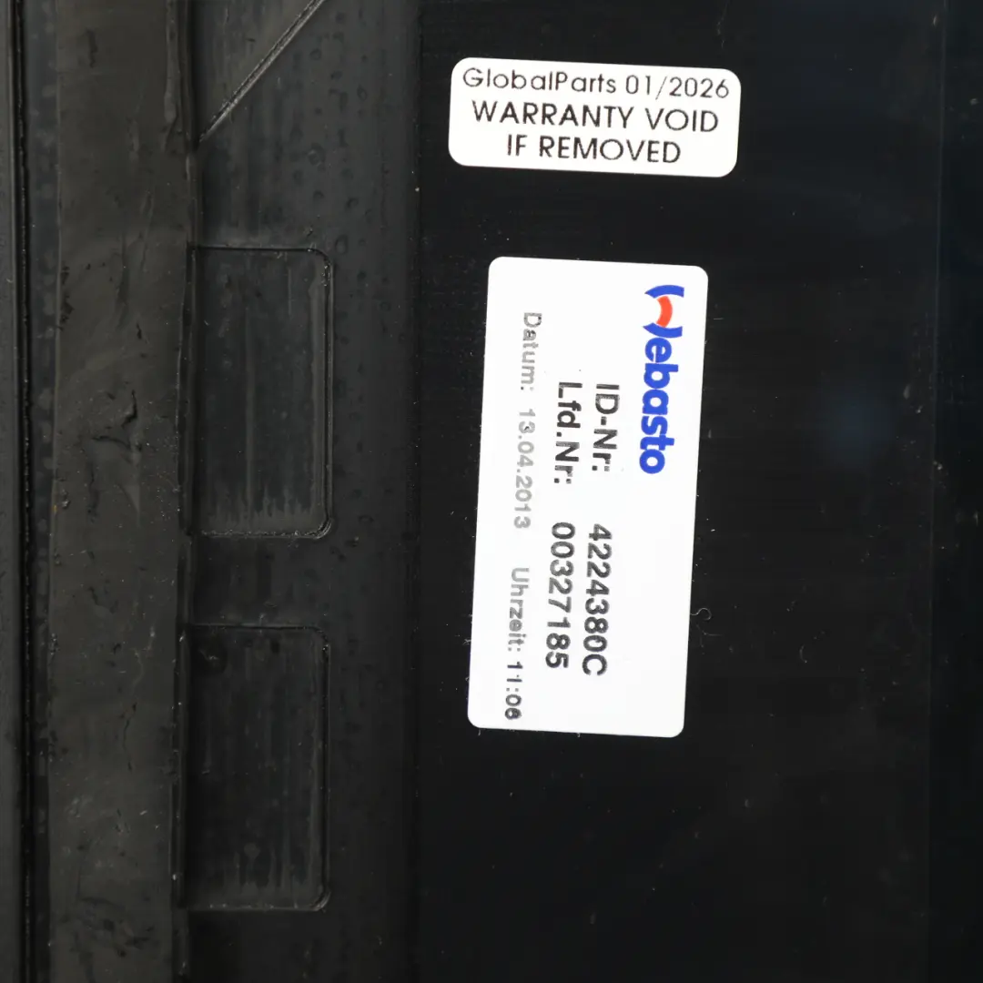 Panoramic Sunroof Window Sliding Roof Rear Glass Panel AS3 to Range Rover L405 with Part number LR038285 Range Rover L405 Panoramic Sunroof Window Sliding Roof Rear Glass Panel AS3 - SKU LR038285 - Part number LR038285