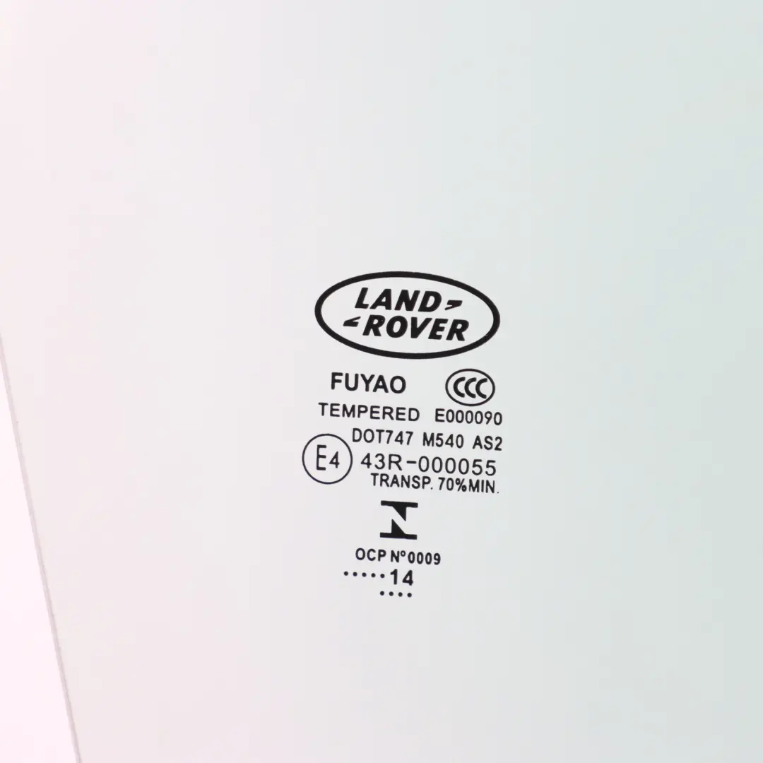 Front Door Window Glass Right O/S 6H52-21410-AD to Land Rover Freelander 2 L359 with Part number LR044019 Land Rover Freelander 2 L359 Front Door Window Glass Right O/S 6H52-21410-AD - SKU LR044019 - Part number LR044019