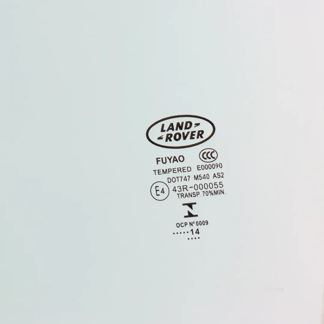 Land Rover Freelander 2 L359 Front Door Window Glass Left N/S 6H52-21411-AD - SKU LR044020 - Part number LR044020