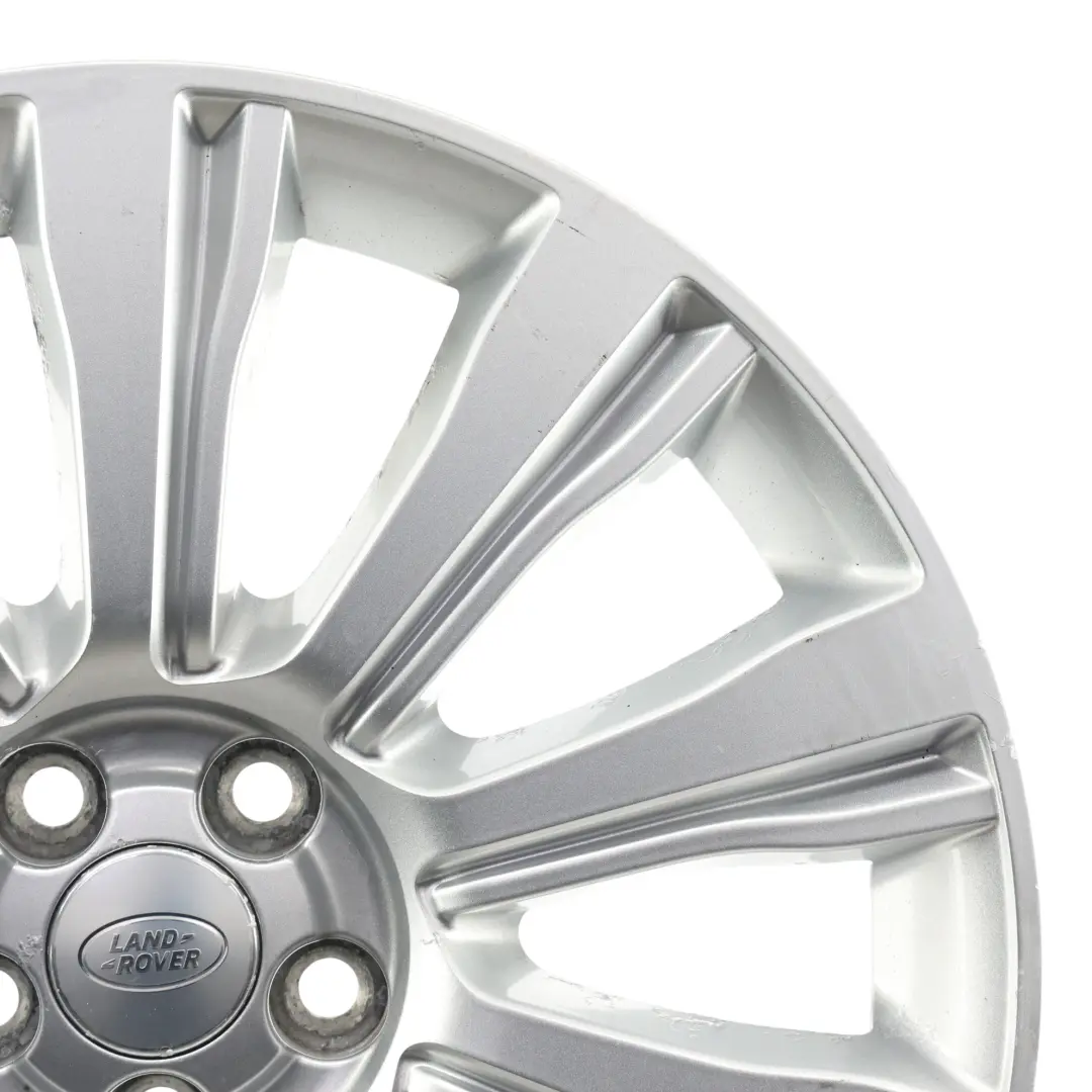 Argento Cerchio Lega 19" 8J ET:45 EJ32-1007-BA per Range Rover Evoque L538 con numero di parte LR047404 Range Rover Evoque L538 Argento Cerchio Lega 19" 8J ET:45 EJ32-1007-BA - SKU LR047404-2 - Numero di parte LR047404