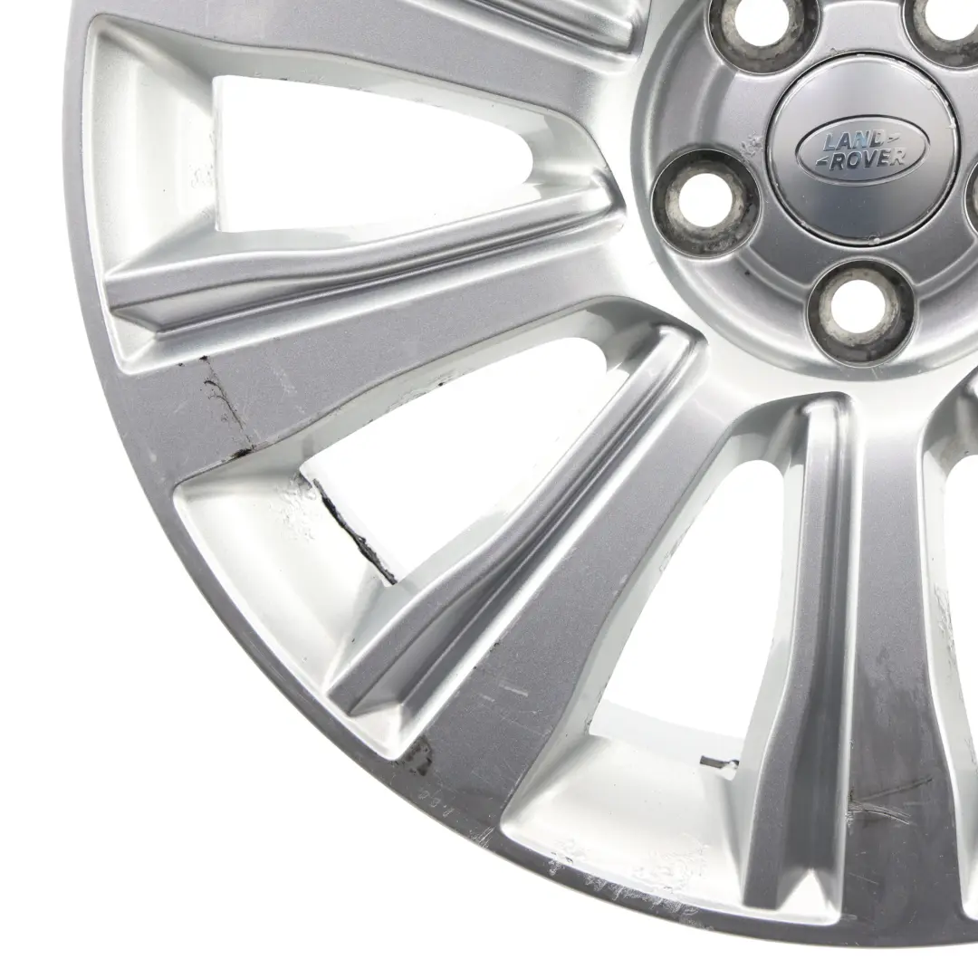 Alloy Rim 19" 8J ET:45 EJ32-1007-BA to Range Rover Evoque L538 Silver Wheel with Part number LR047404 Range Rover Evoque L538 Silver Wheel Alloy Rim 19" 8J ET:45 EJ32-1007-BA - SKU LR047404-2 - Part number LR047404