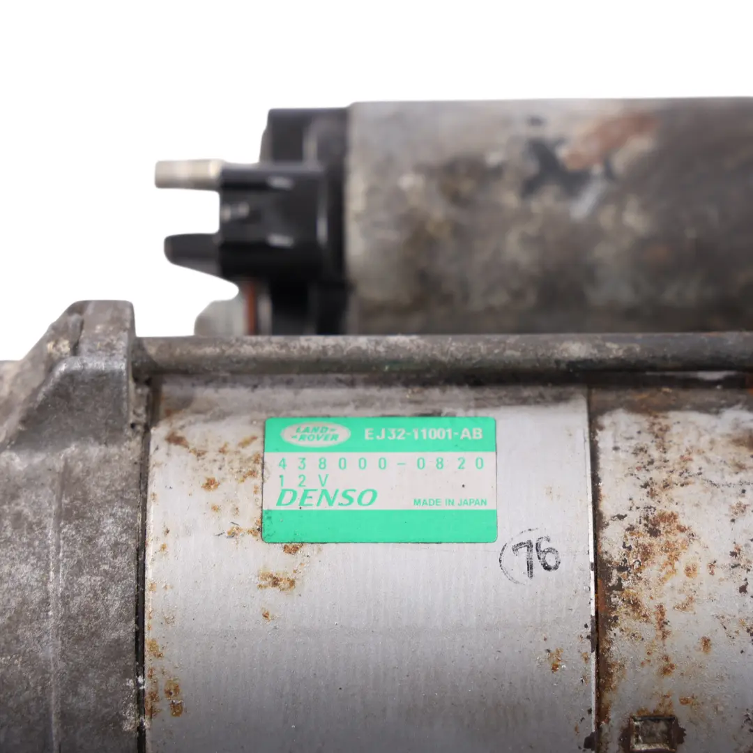 Arranque EJ3211001AB para Range Rover Evoque L538 2.2 TDCI Motor con número de pieza LR047573 Range Rover Evoque L538 2.2 TDCI Motor Arranque EJ3211001AB - SKU LR047573 - Número de pieza LR047573