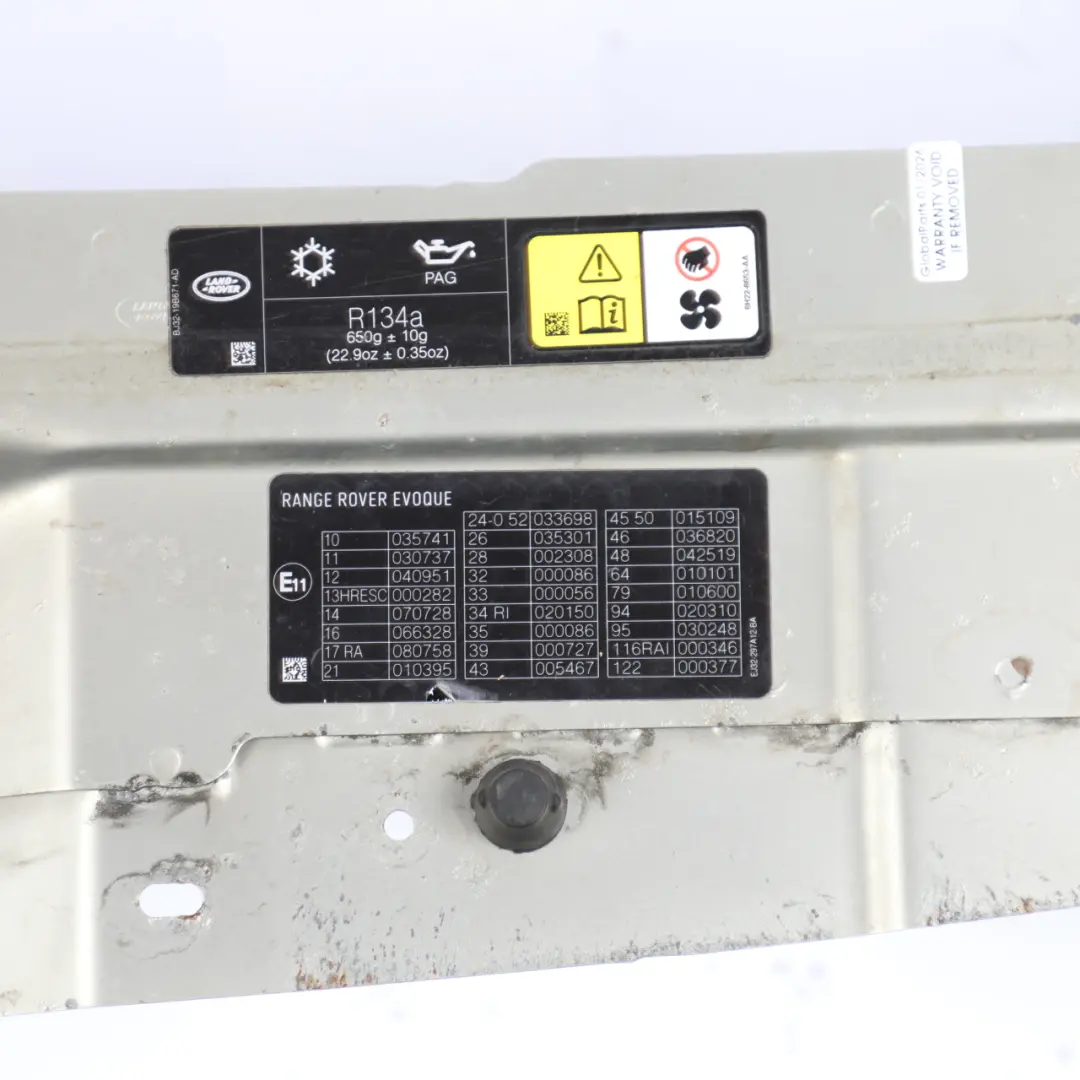 Range Rover Evoque L538 Front Body End Slam Panel Frame Cover BJ32-19B671-AD - SKU LR048565 - Part number LR048565