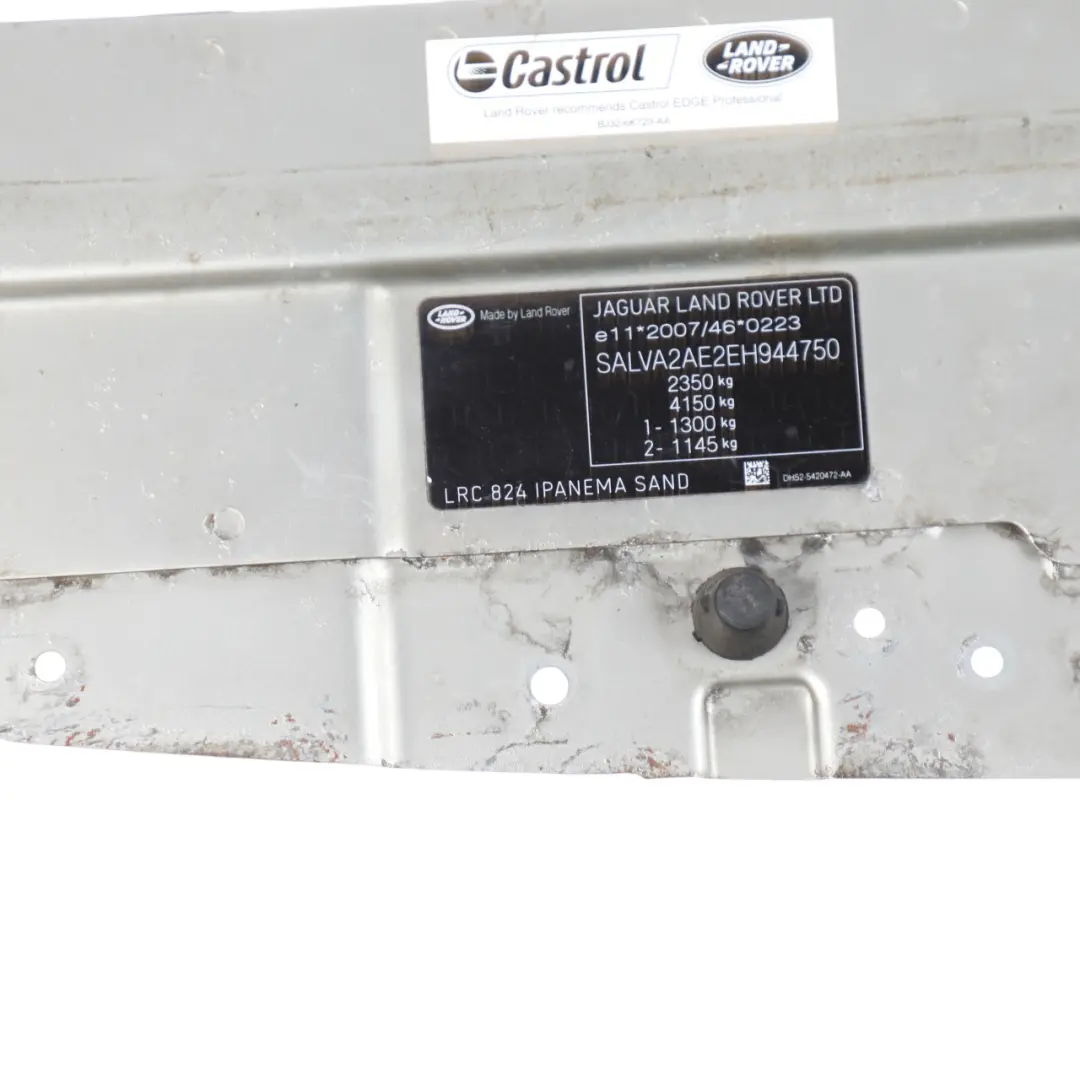 Range Rover Evoque L538 Front Body End Slam Panel Frame Cover BJ32-19B671-AD - SKU LR048565 - Part number LR048565