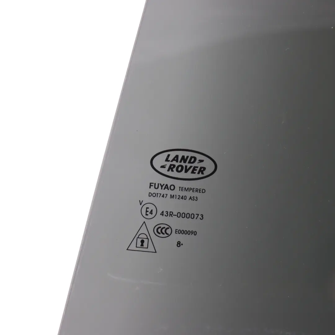 Cristal Puerta Trasera Izquierda FK7225713BA para Land Rover Discovery Sport L550 con número de pieza LR058836 Land Rover Discovery Sport L550 Cristal Puerta Trasera Izquierda FK7225713BA - SKU LR058836 - Número de pieza LR058836