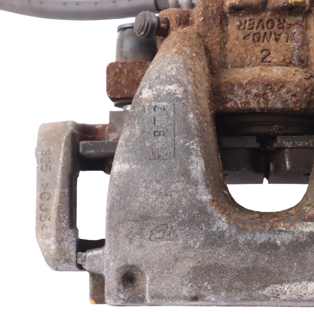 Pinza De Freno Delantera Derecha para Land Rover Discovery Sport L550 con número de pieza LR061369 Land Rover Discovery Sport L550 Pinza De Freno Delantera Derecha - SKU LR061369 - Número de pieza LR061369